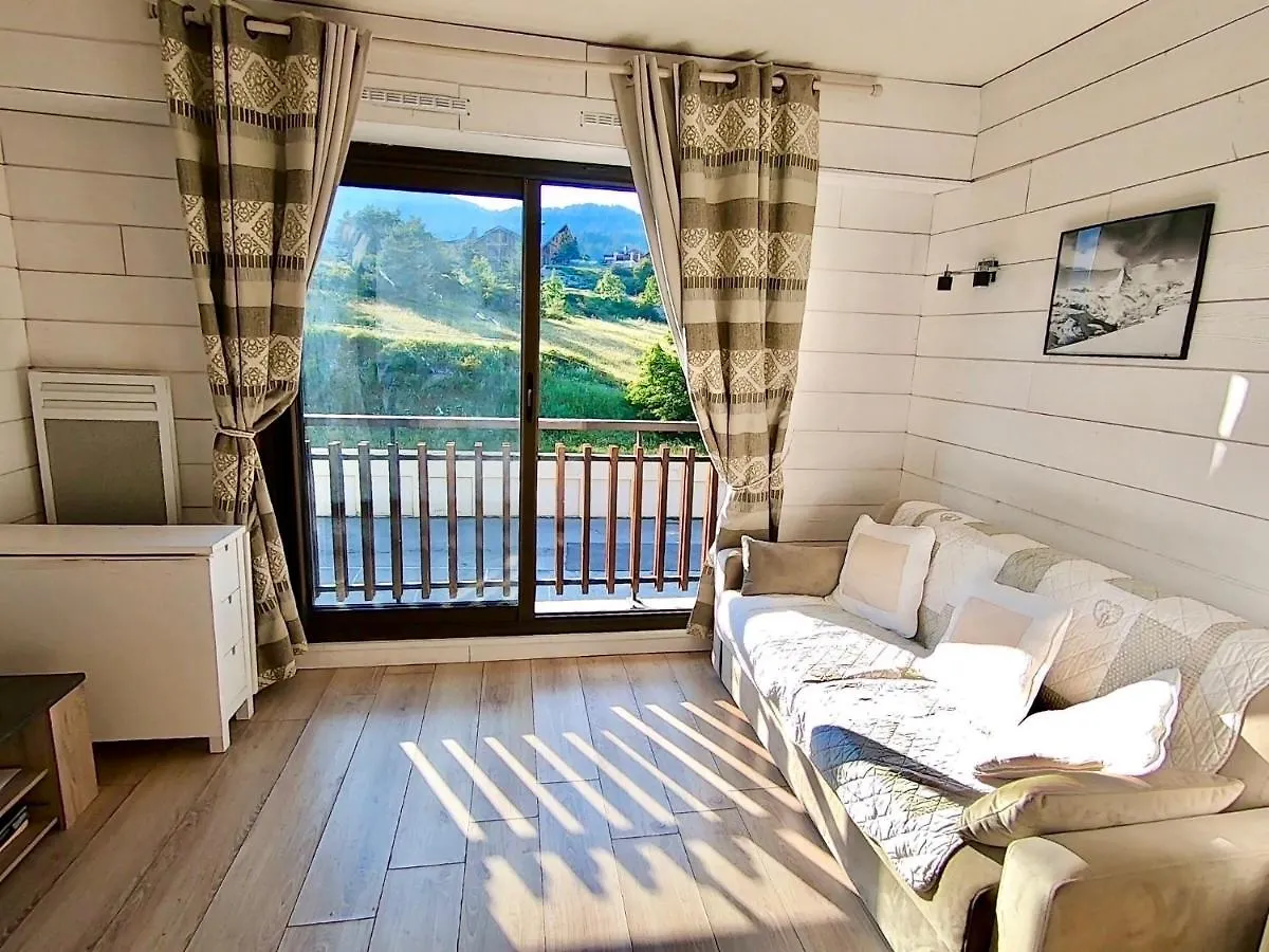 Joli Studio A La Montagne Auron Apartment